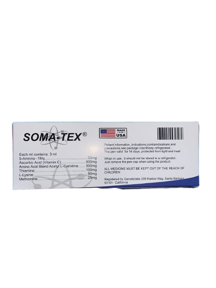 Somatex 240 ui (blend de aminoácidos ganho de massa e definição) caneta - Image 3