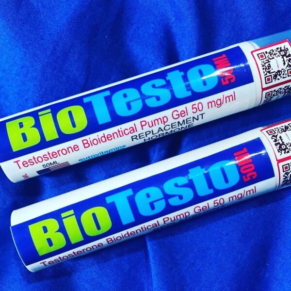 Testosterona em Gel 50mg Eurovitamins - Image 3